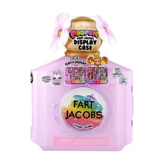 NEW Sealed Poopsie Slime Surprise Fart Jacobs 2-In-1 Play & Display Case ($60) - Picture 6 of 6